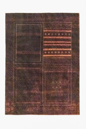 Gabbeh-matta - Loribaft Persian - 237 x 169 cm - flerfärgad