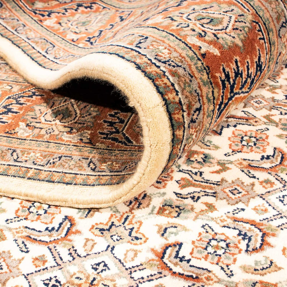 Orientaliska mattor - Bijar - Indus - 242 x 173 cm - beige