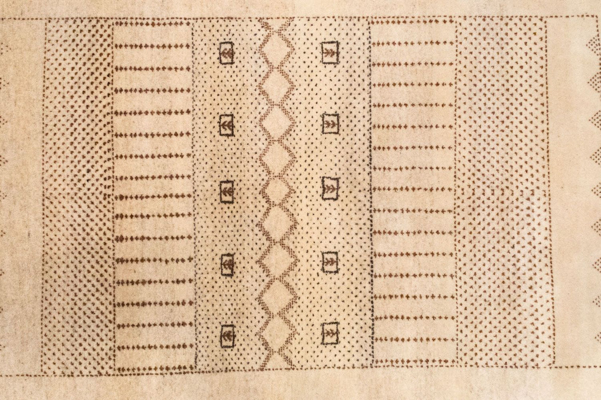 Gabbeh-matta - Loribaft Persian - 222 x 151 cm - brun