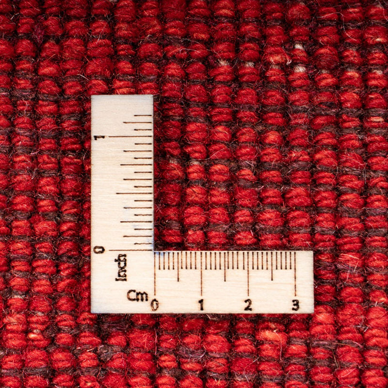 Gabbeh-matta - Loribaft Persian - 406 x 300 cm - mörkröd