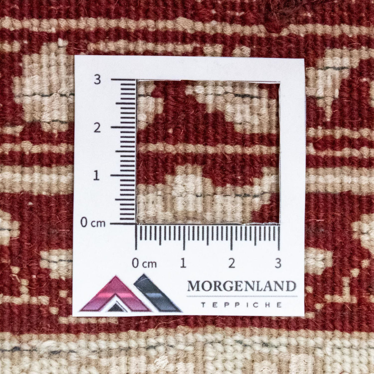 Designermatta - 236 x 165 cm - röd