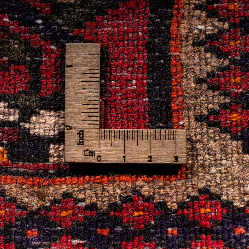 Persisk matta - Nomadic - 226 x 146 cm - mörkröd