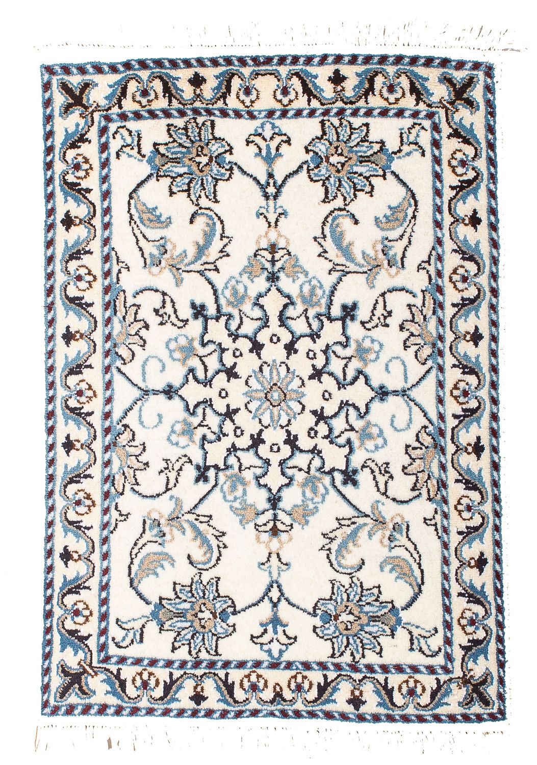 Persisk matta - Nain - 81 x 58 cm - beige