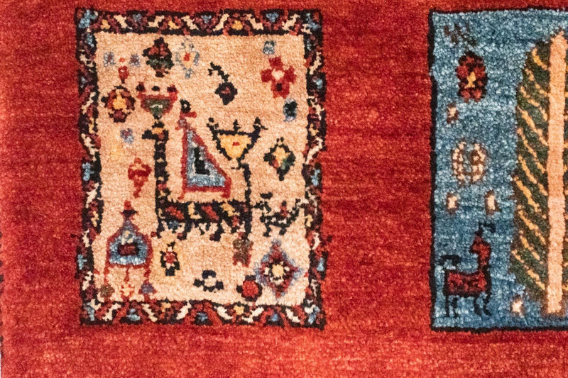 Persisk matta - Nomadic - 244 x 158 cm - orange