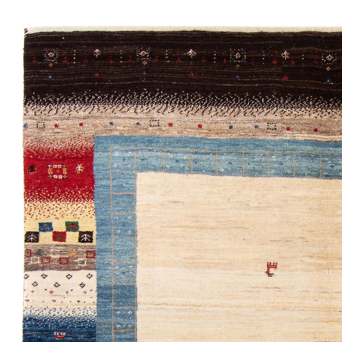 Loribaft Mattan 165x236cm - Perserteppich Wollteppich