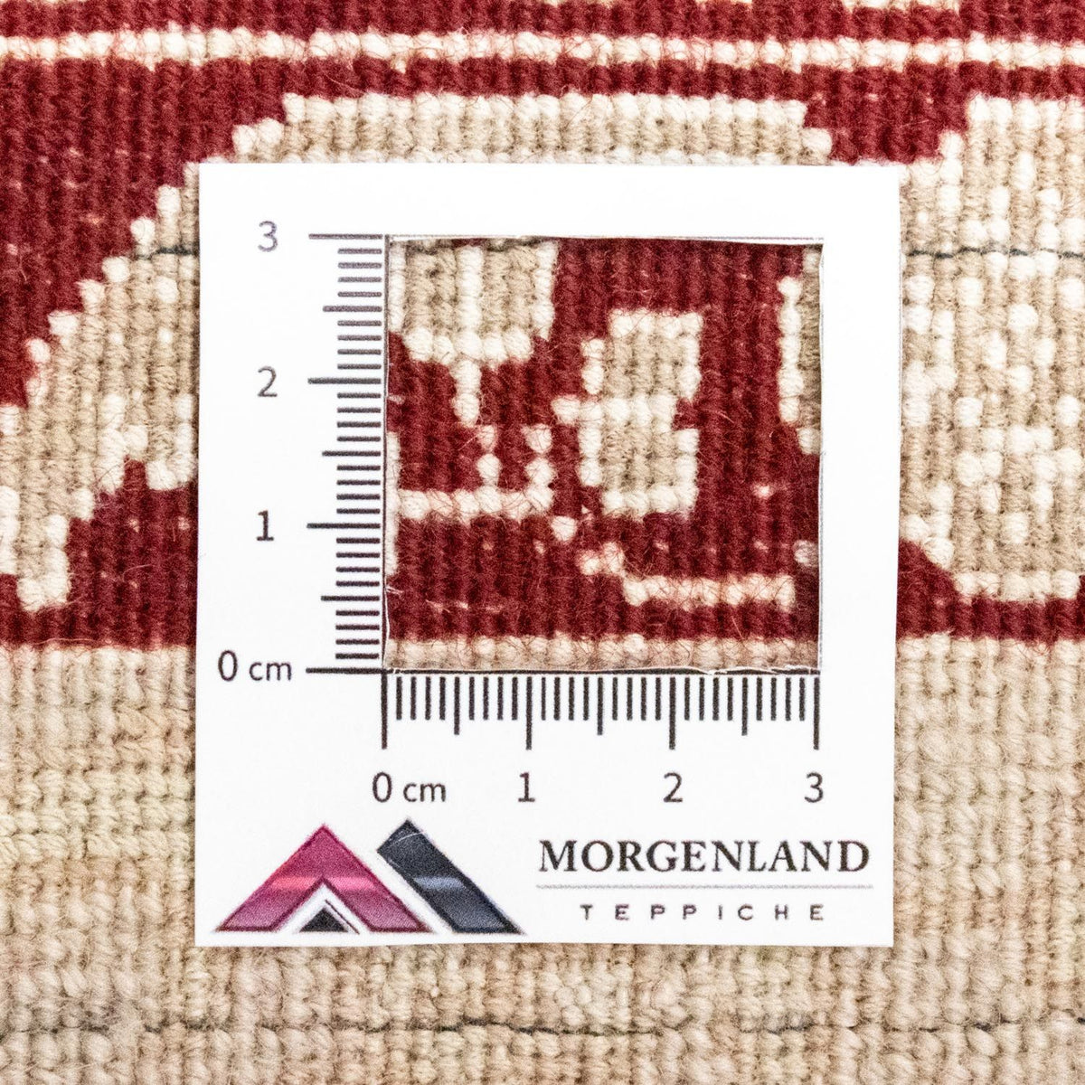 Designermatta - 298 x 200 cm - röd