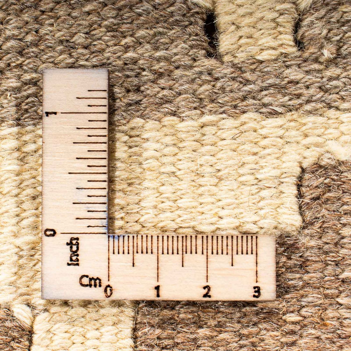 Kelim Carpet - orientalisk matta - 218 x 163 cm - ljusbrun