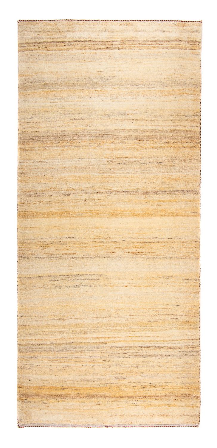 Runner Gabbeh-matta - Loribaft Persian - 200 x 93 cm - beige