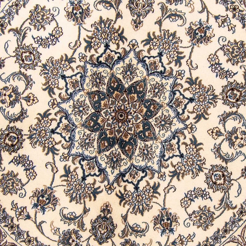 Persisk matta - Nain runt  - 200 x 200 cm - beige