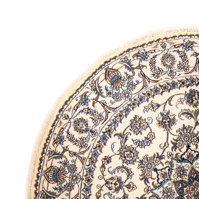 Persisk matta - Nain runt  - 200 x 200 cm - beige