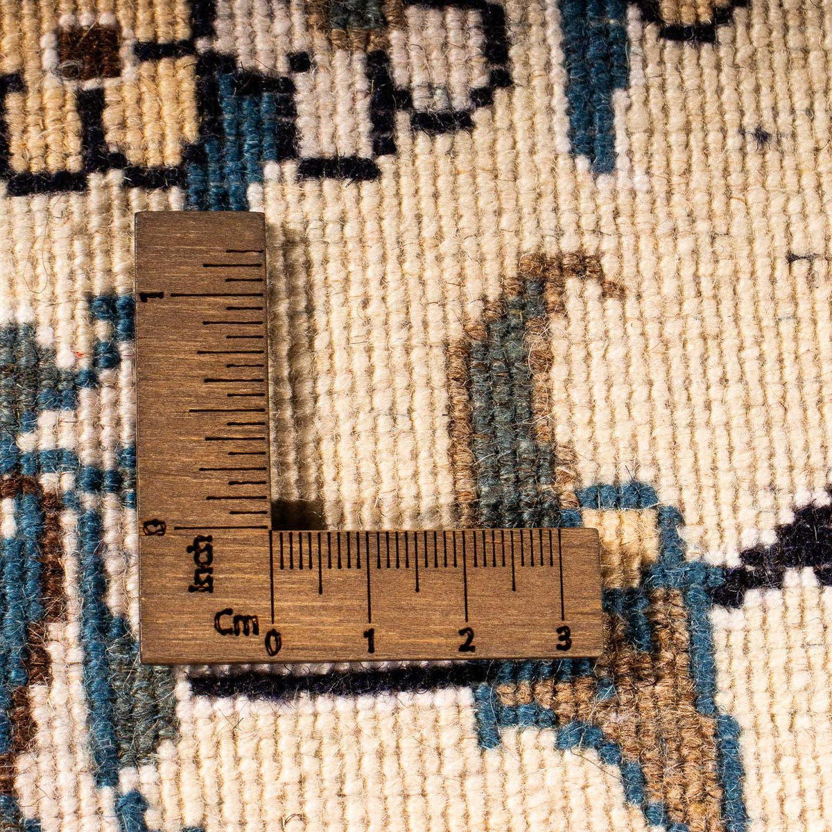 Persisk matta - Nain runt  - 200 x 200 cm - beige