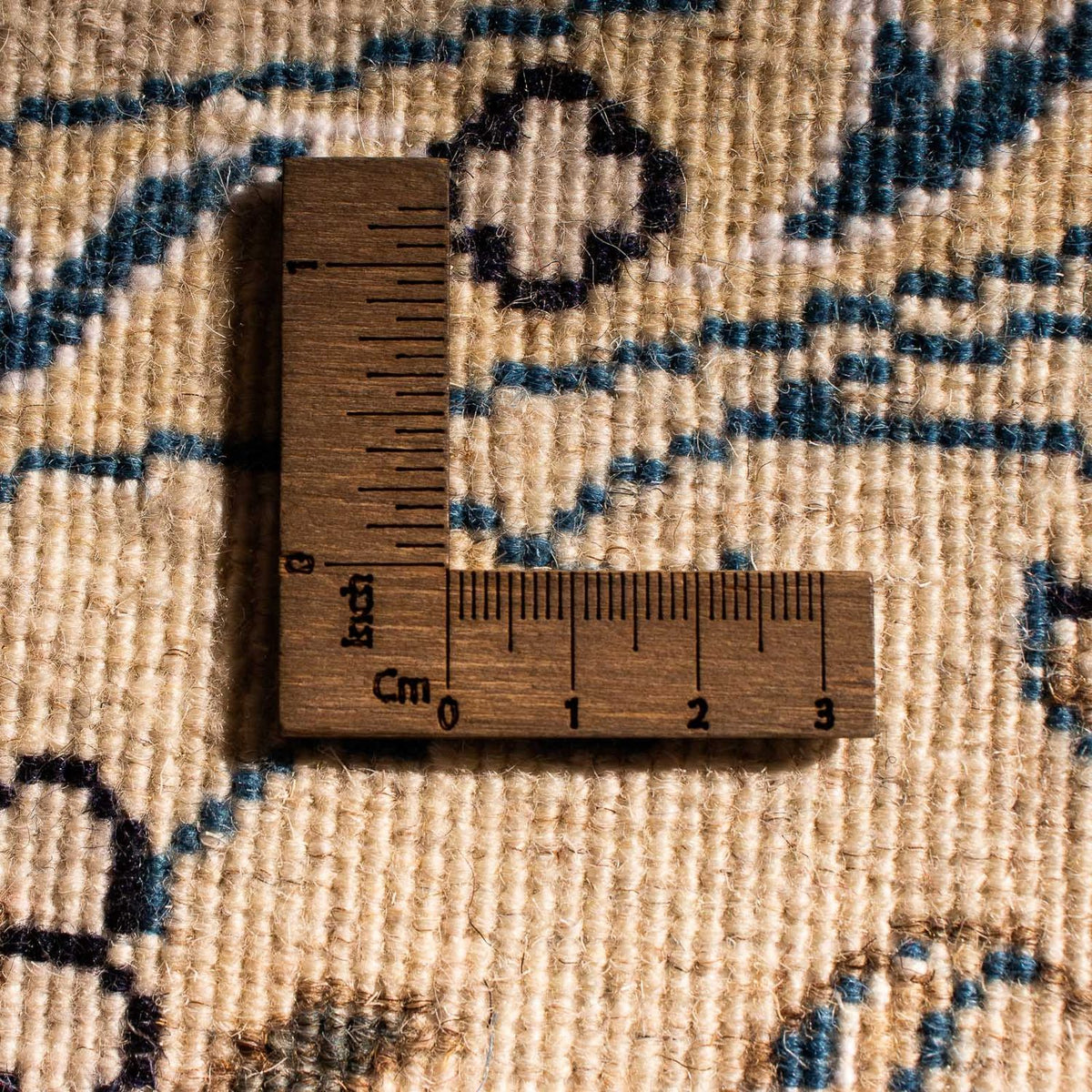 Persisk matta - Nain runt  - 150 x 150 cm - beige