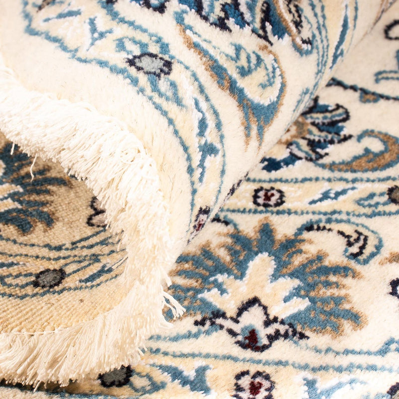 Persisk matta - Nain runt  - 150 x 150 cm - beige