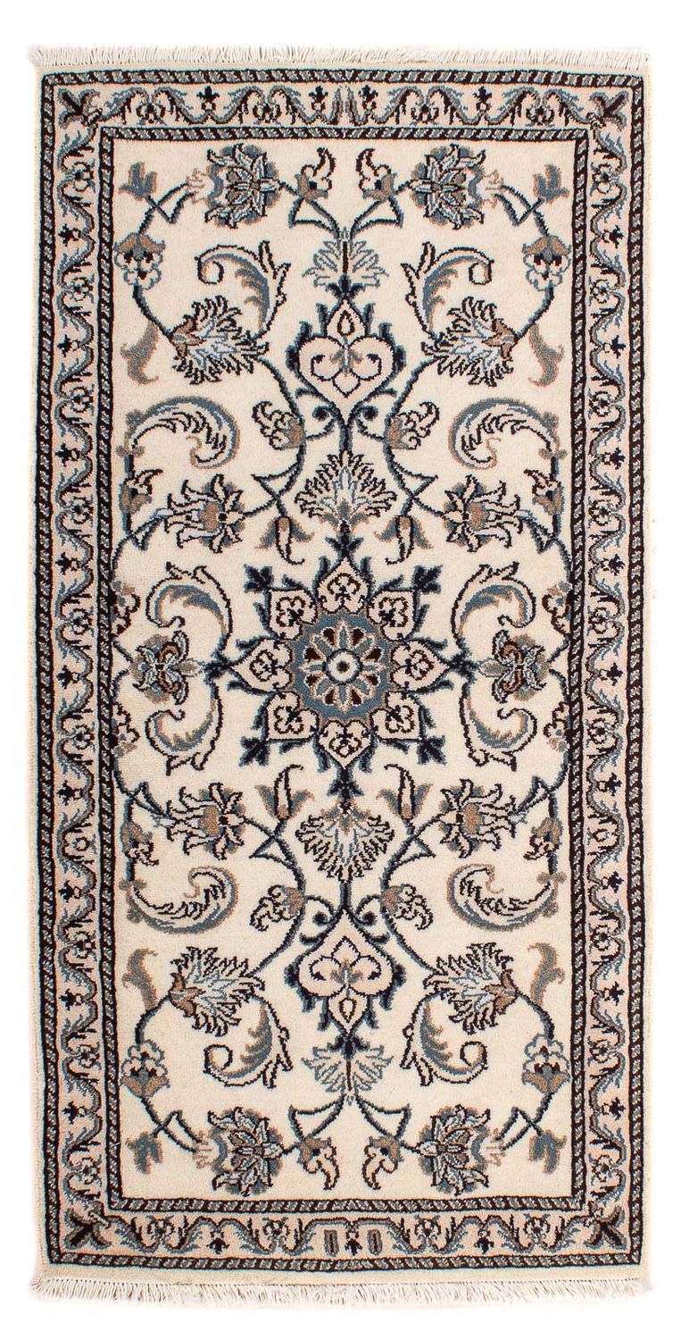 Persisk matta - Nain - 141 x 69 cm - beige