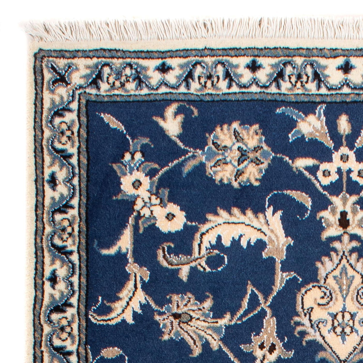 Persisk matta - Nain - 140 x 87 cm - mörkblå