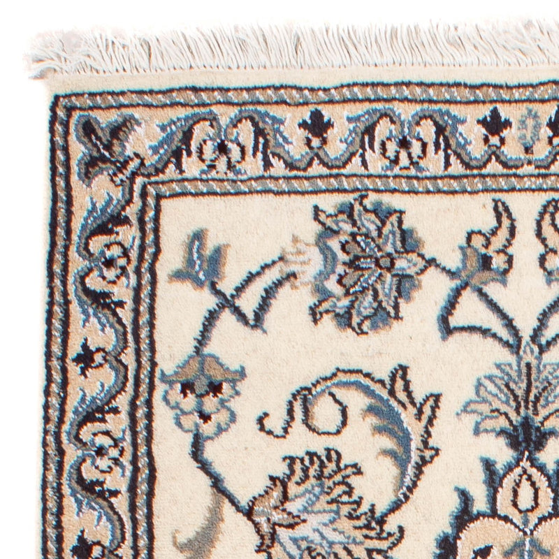 Persisk matta - Nain - 140 x 68 cm - beige