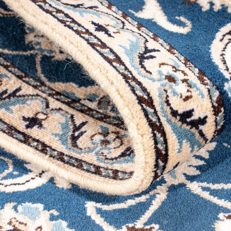 Persisk matta - Nain - 135 x 68 cm - mörkblå