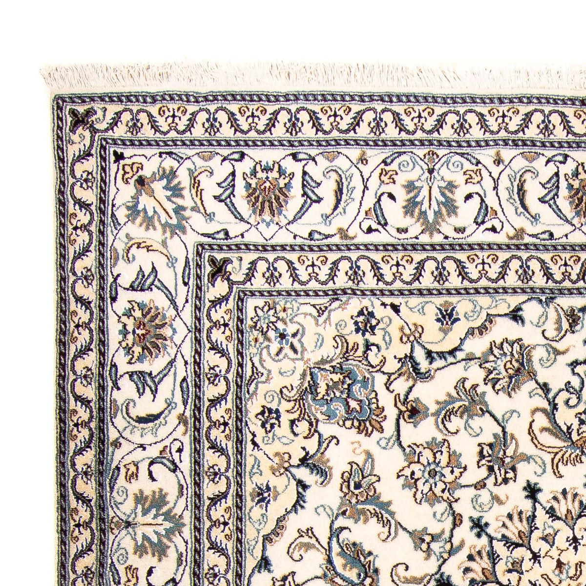 Persisk matta - Nain kvadrat  - 200 x 195 cm - beige