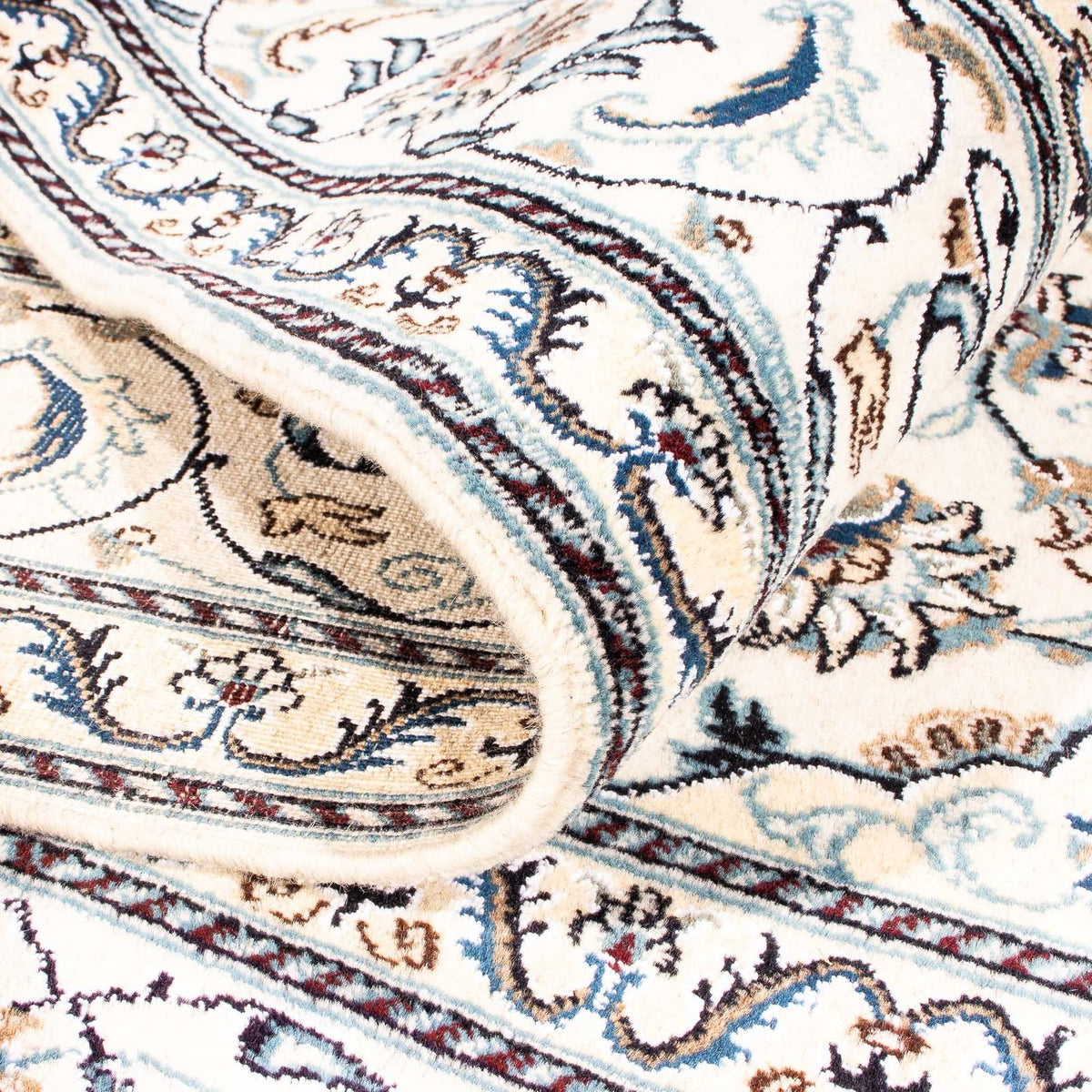 Persisk matta - Nain kvadrat  - 200 x 195 cm - beige