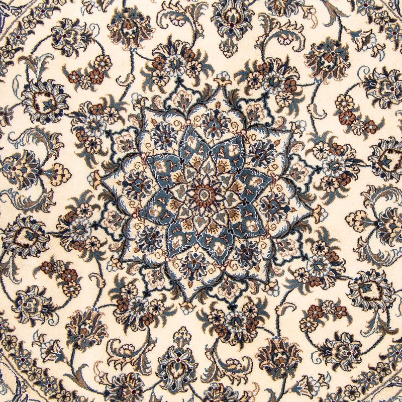 Persisk matta - Nain runt  - 200 x 200 cm - beige