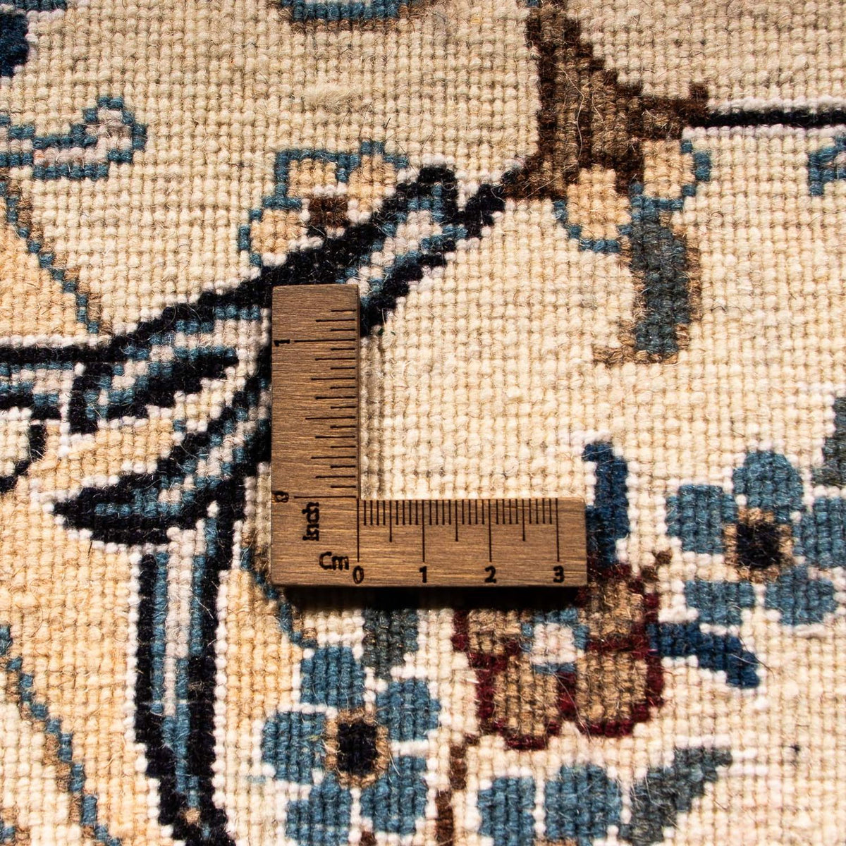 Persisk matta - Nain runt  - 200 x 200 cm - beige