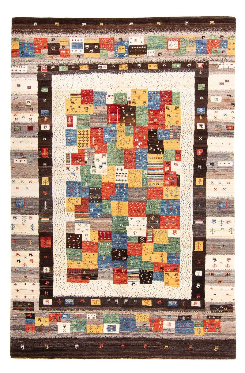 Gabbeh-matta - Loribaft Persian - 249 x 162 cm - flerfärgad