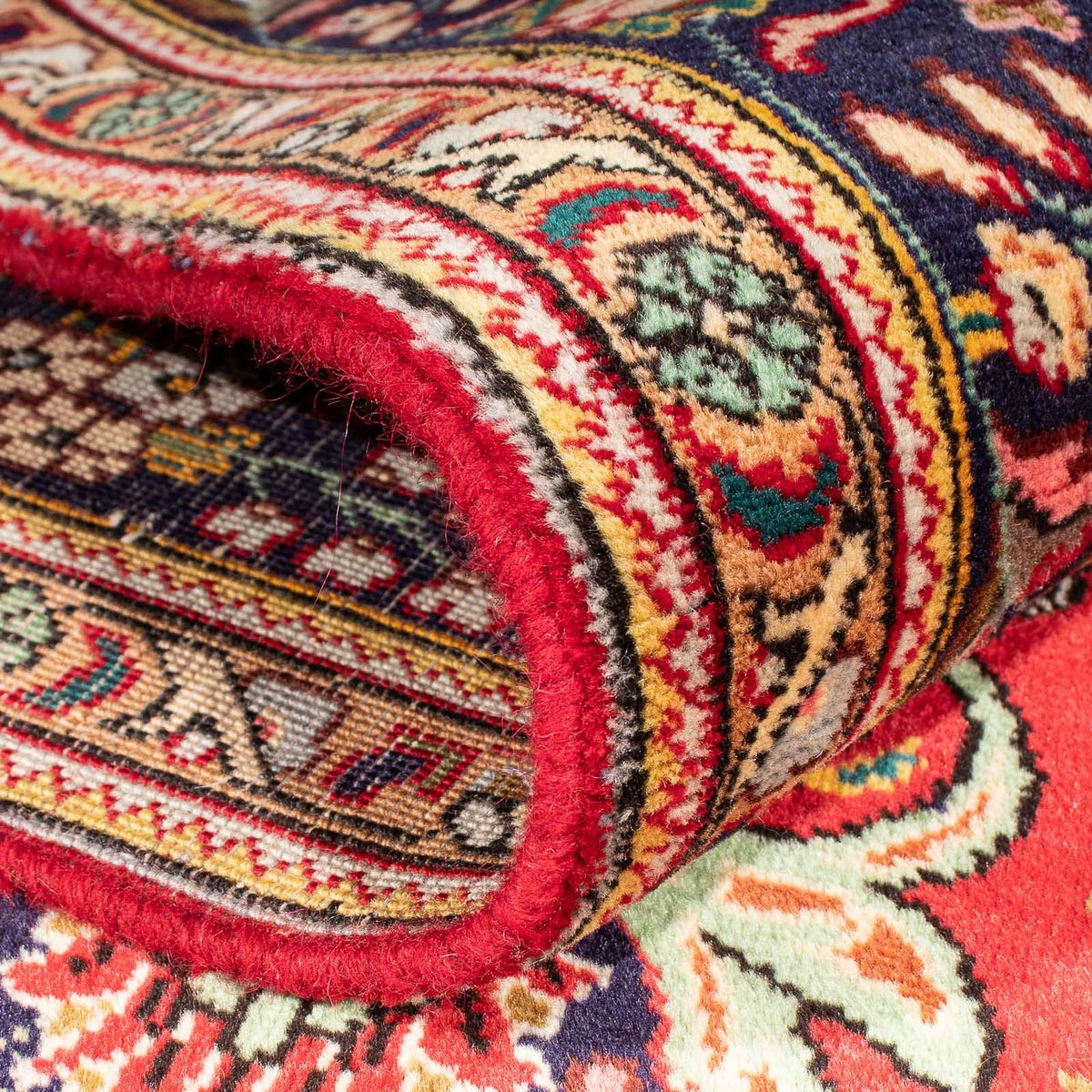 Persisk matta - Tabriz - 309 x 200 cm - röd