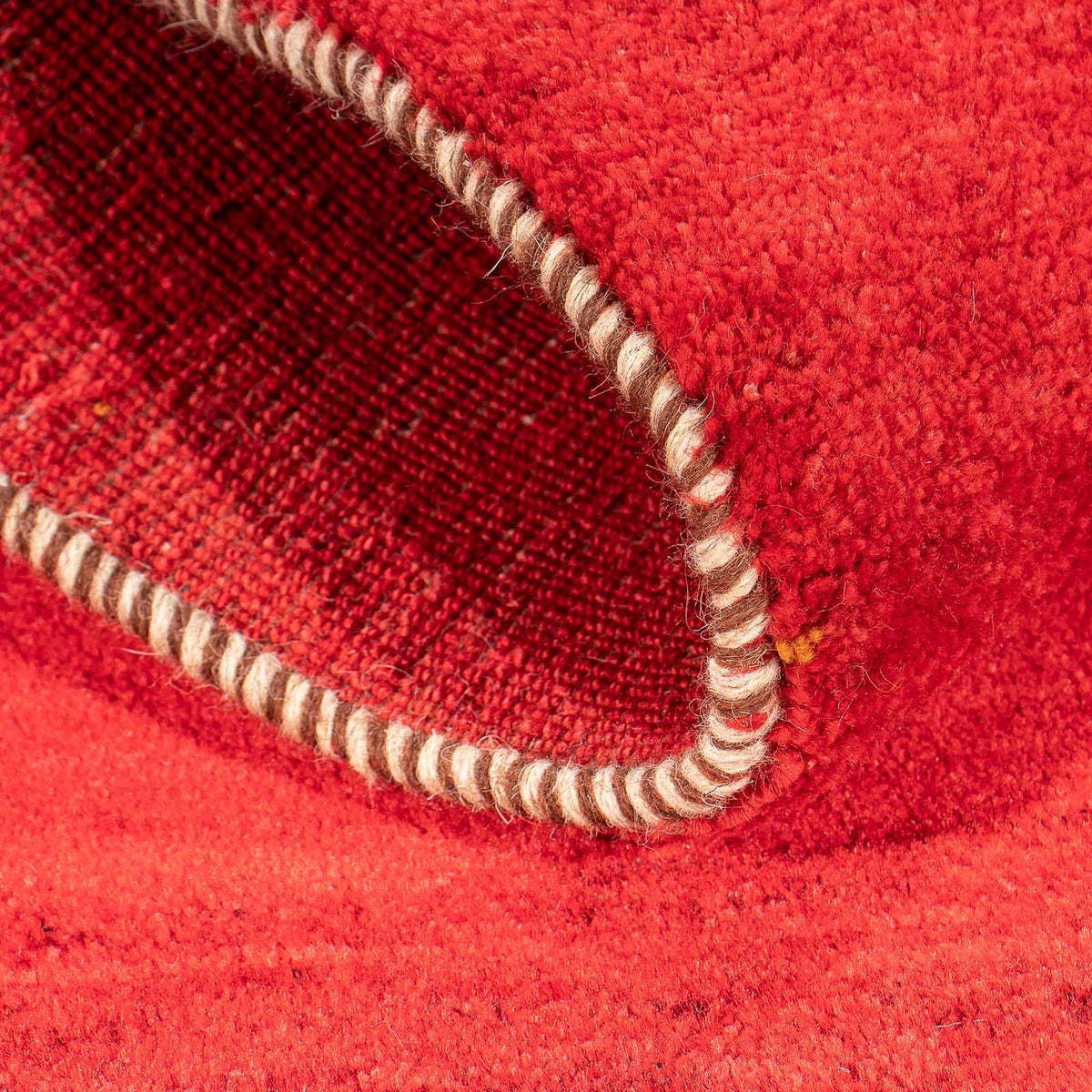 Gabbeh-matta - Loribaft Persian - 140 x 72 cm - mörkröd