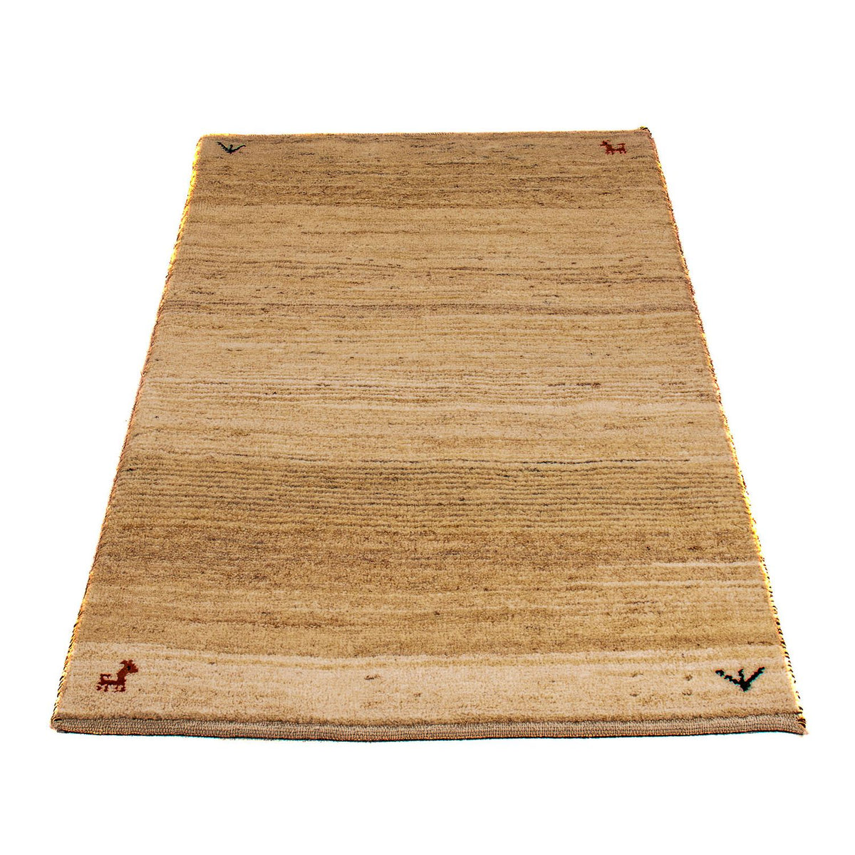 Gabbeh-matta - Loribaft Persian - 129 x 73 cm - beige