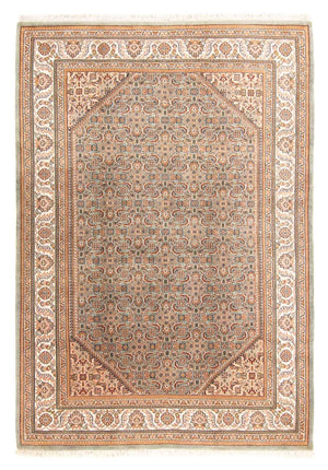 Orientaliska mattor - Bijar - Indus - 237 x 168 cm - ljusgrå