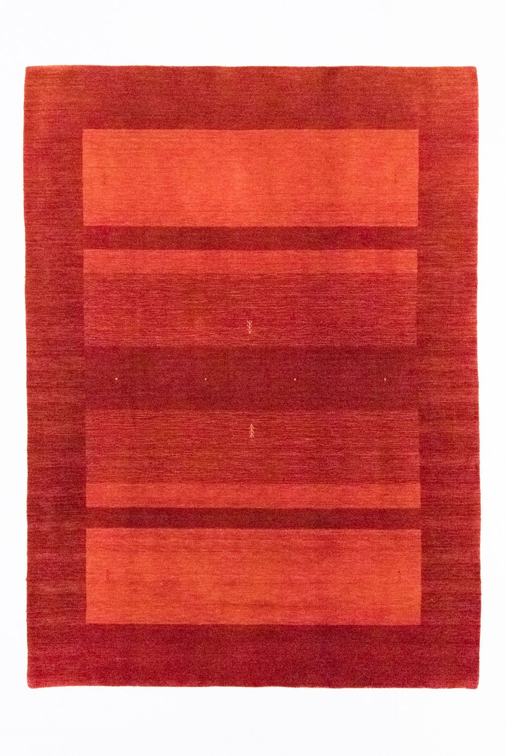 Gabbeh-matta - Loribaft Persian - 239 x 175 cm - orange