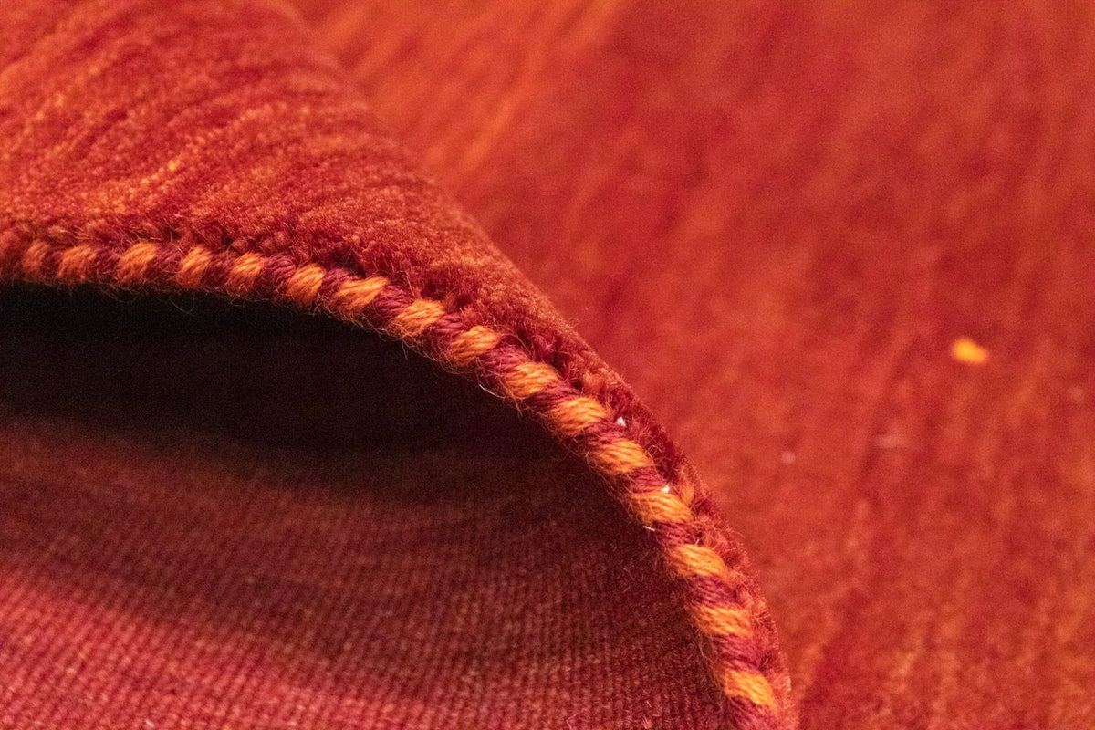 Gabbeh-matta - Loribaft Persian - 239 x 175 cm - orange