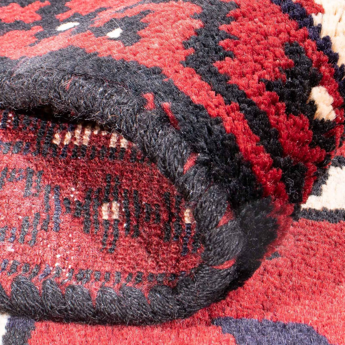 Persisk matta - Nomadic - 326 x 230 cm - mörkröd