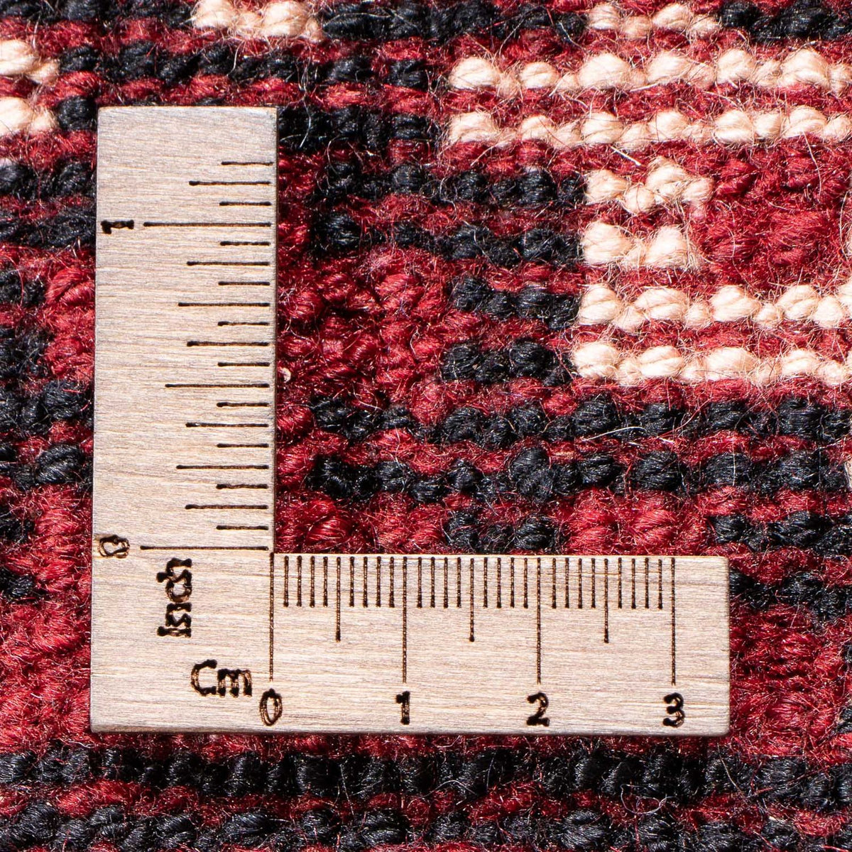 Persisk matta - Nomadic - 326 x 230 cm - mörkröd