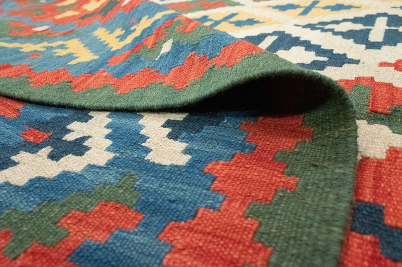 Kelim Carpet - orientalisk matta - 363 x 258 cm - orange