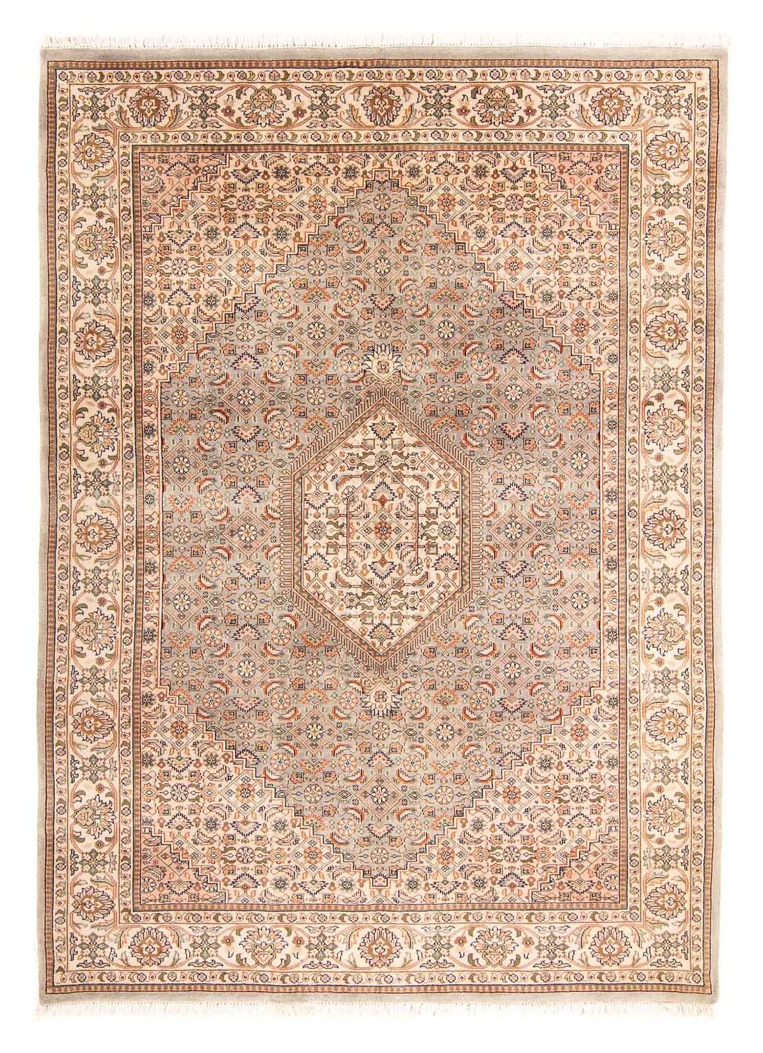 Orientaliska mattor - Bijar - Indus - 242 x 169 cm - ljusbrun