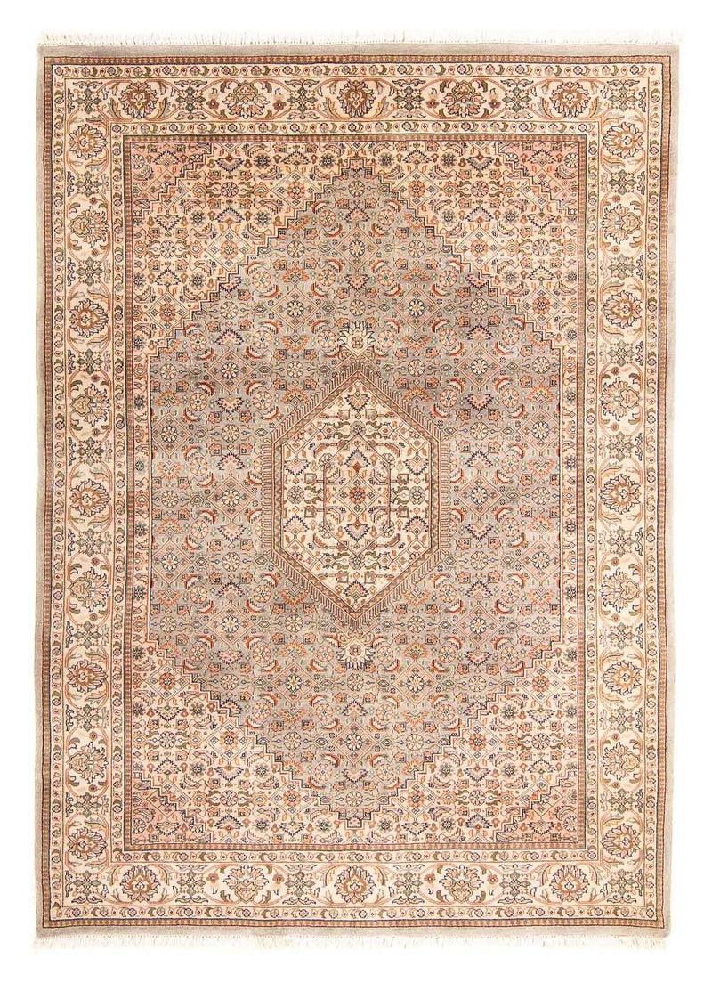 Orientaliska mattor - Bijar - Indus - 242 x 169 cm - ljusbrun