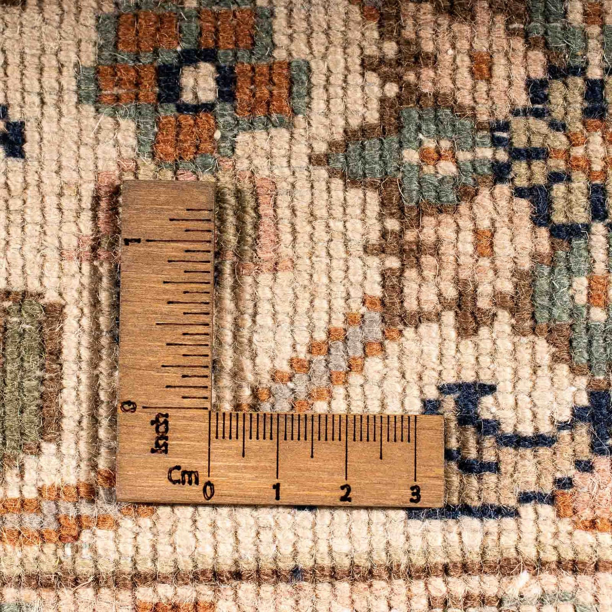 Orientaliska mattor - Bijar - Indus - 242 x 169 cm - ljusbrun