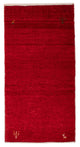 Gabbeh-matta - Loribaft Persian - 134 x 68 cm - mörkröd
