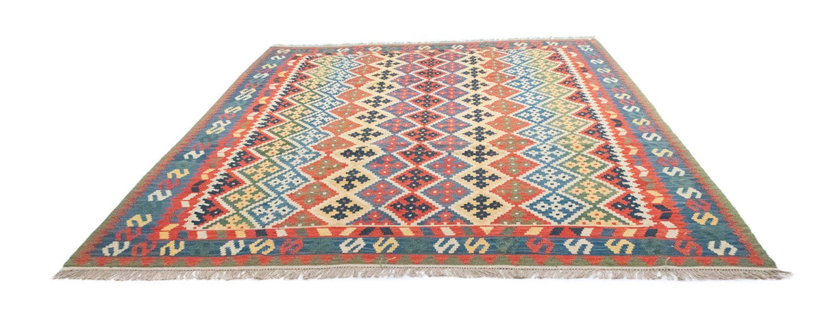 Kelim Carpet - orientalisk matta - 330 x 257 cm - flerfärgad