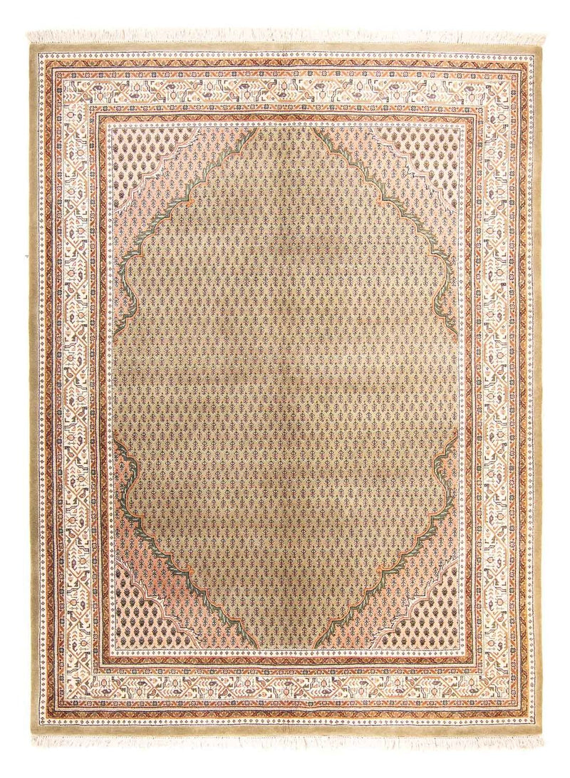 Orientalisk matta - Mir - Indus - 238 x 176 cm - ljusbeige