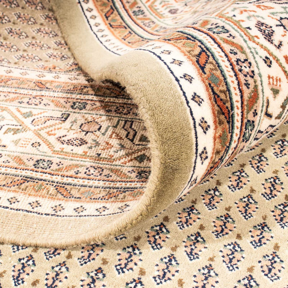 Orientalisk matta - Mir - Indus - 238 x 176 cm - ljusbeige
