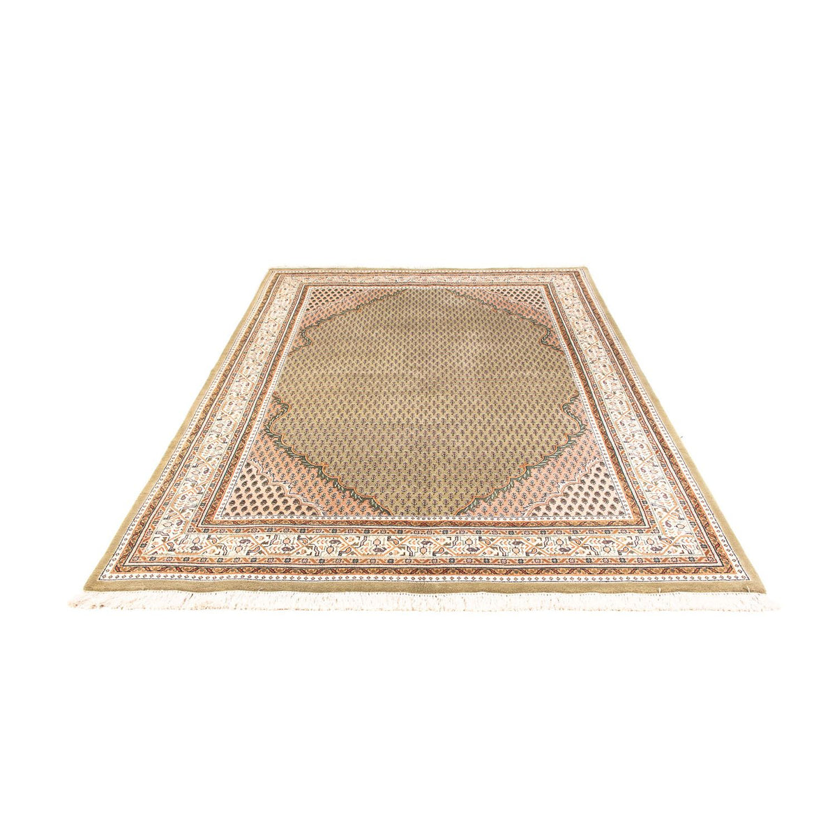 Orientalisk matta - Mir - Indus - 238 x 176 cm - ljusbeige