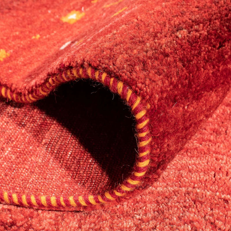 Gabbeh-matta - Loribaft Persian - 248 x 180 cm - mörkröd