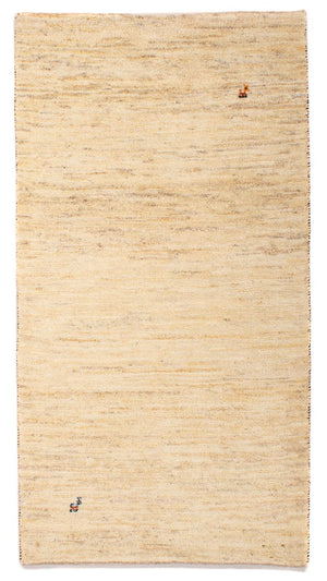 Gabbeh-matta - Loribaft Persian - 140 x 75 cm - beige