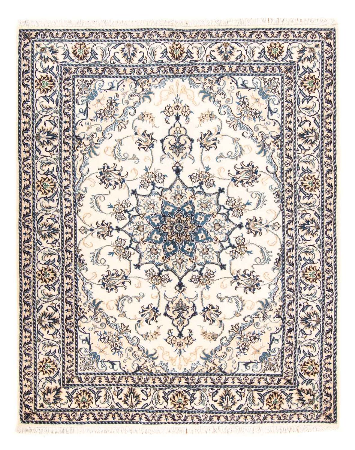 Persisk matta - Nain - 197 x 148 cm - beige