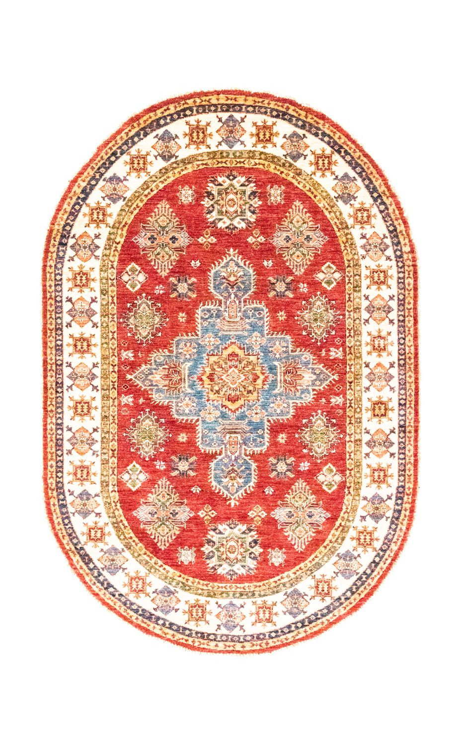 Ziegler Carpet oval  - 211 x 141 cm - röd