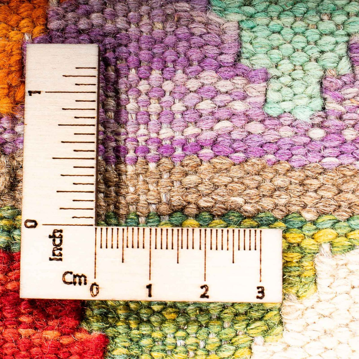 Runner Kelim Carpet - Splash - 300 x 82 cm - flerfärgad