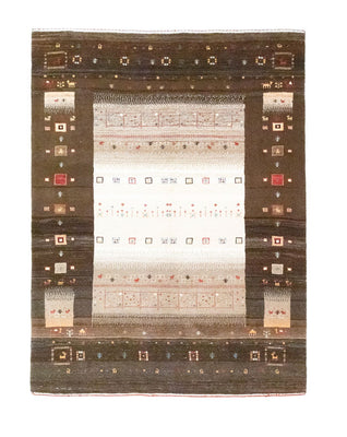 Gabbeh-matta - Loribaft Persian - 194 x 148 cm - brun