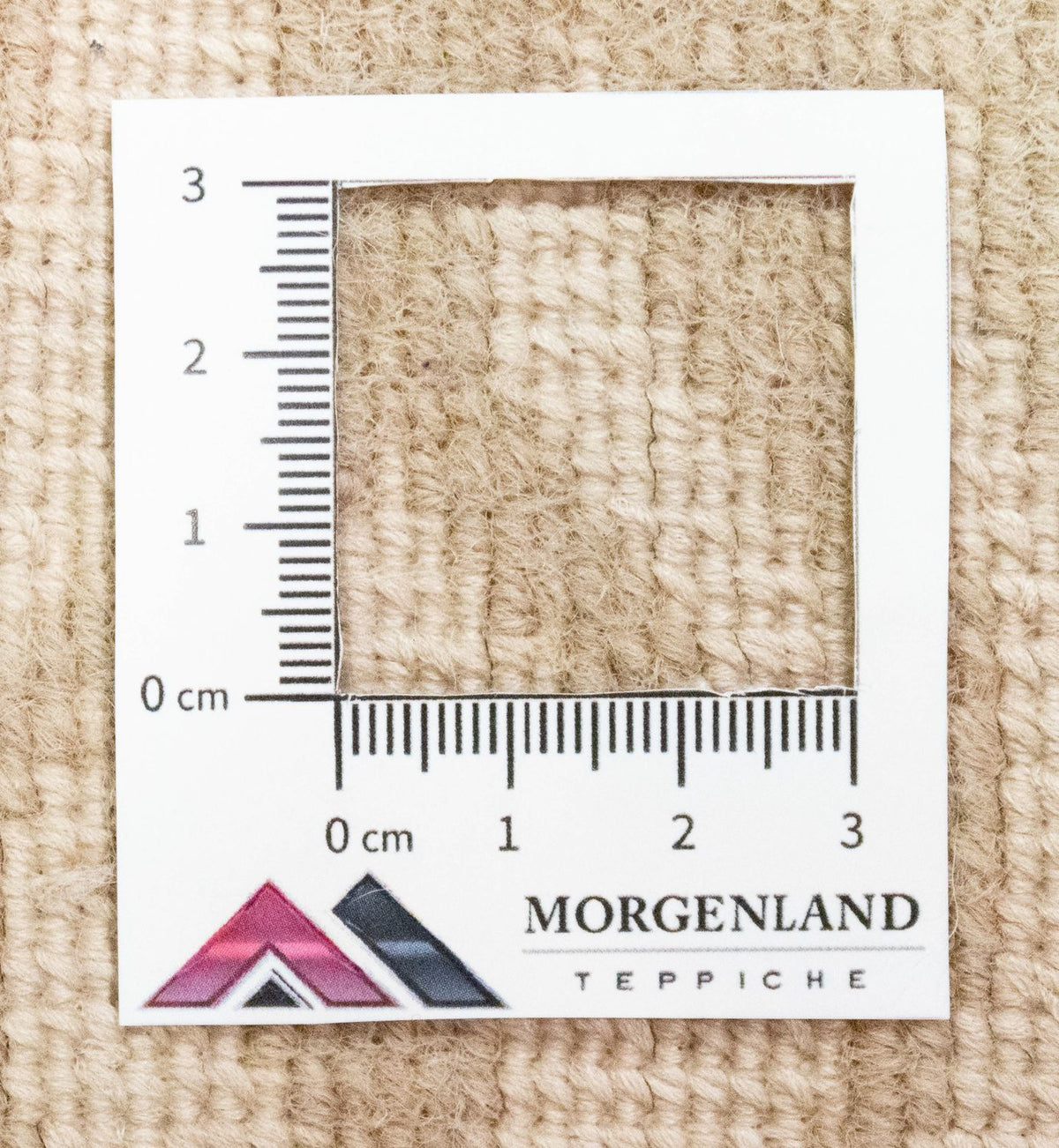 Designermatta - 200 x 154 cm - beige